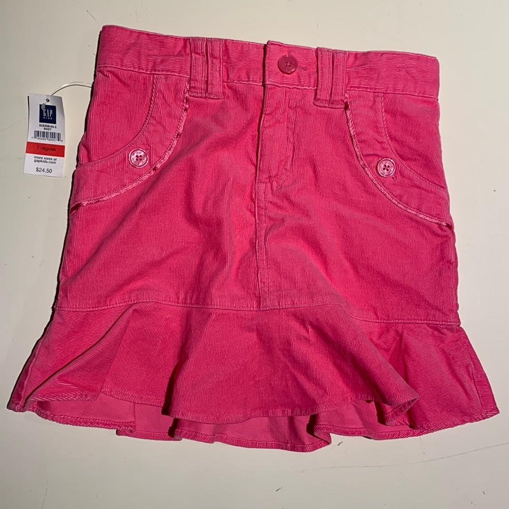Gap Kids girls, size 7 pink skirt